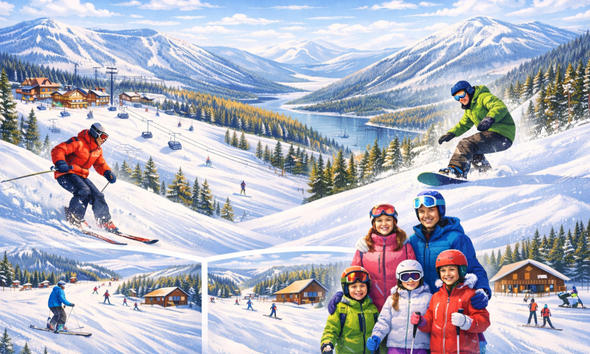 Куда съездить на горнолыжку в Башкирии в 2026 году